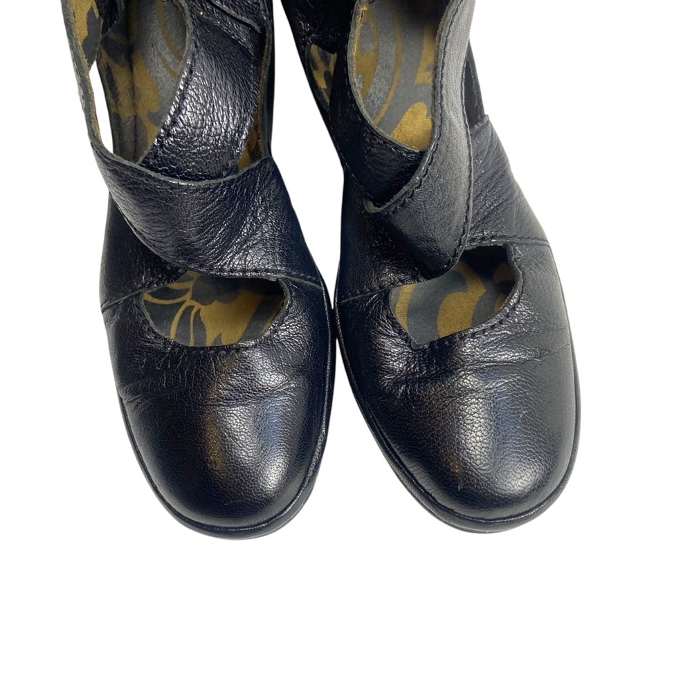 Fly London Yogo Women's Wedge Sandals - Black 9 9.5 40 - Picture 7 of 13